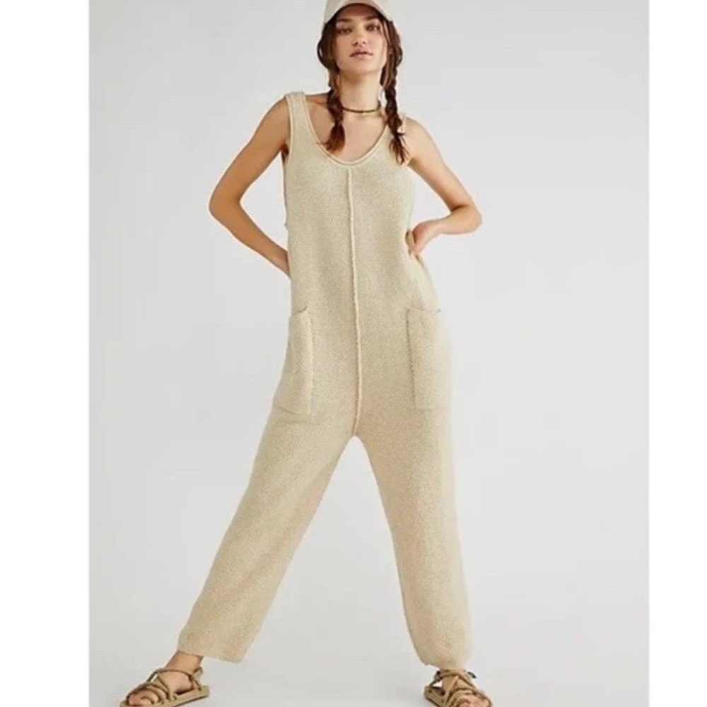 Free people each Hailee jumpsuit overall knitwear